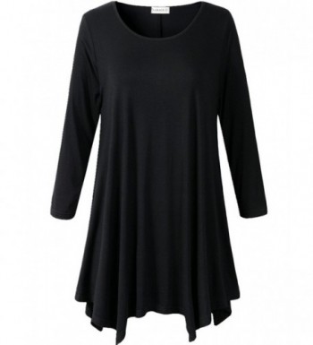 Lanmo Women Sleeve 3X Black