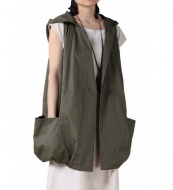 Mordenmiss Sleeveless Waistcoat 2 Army Green