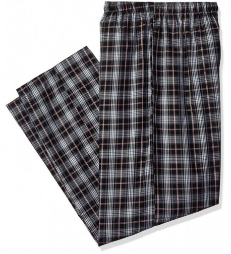 Jockey Woven Pajama Black Plaid