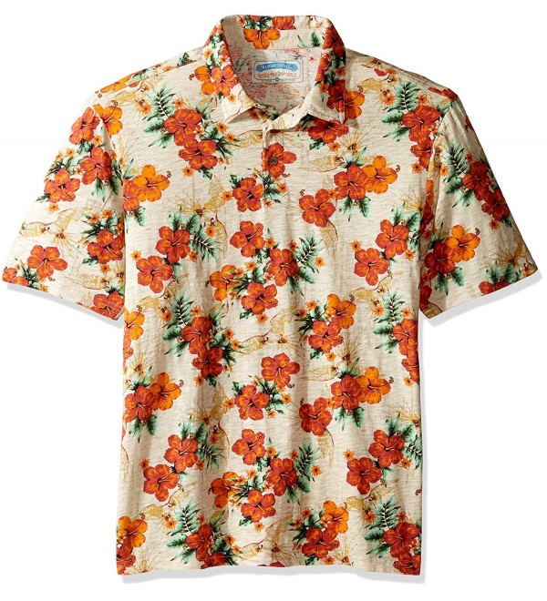 Margaritaville Mens Printed Paradise Cream