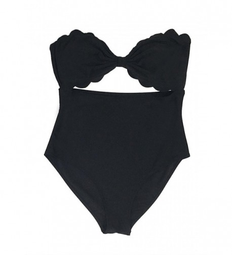 Womens Irregular Padded Swimwear Swimsuit