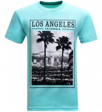 Angeles Twin Palms Mens T Shirt