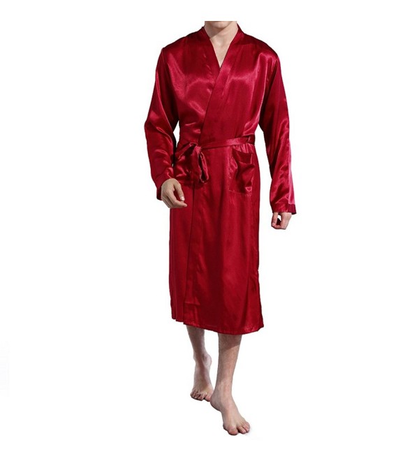 Amzchoice Bathrobe Lightweight Sleepwear Wedding