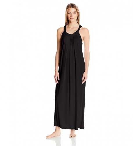 Arabella Womens Nightgown Black Medium