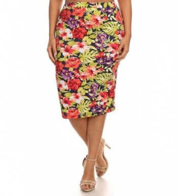 Womens Length Pencil Skirt FLO MTT