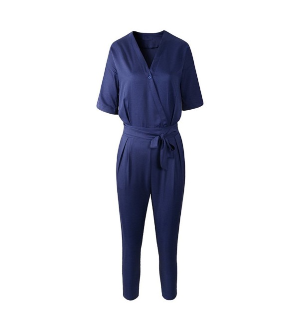 Jumpsuits Women Piece Sleeve Girls