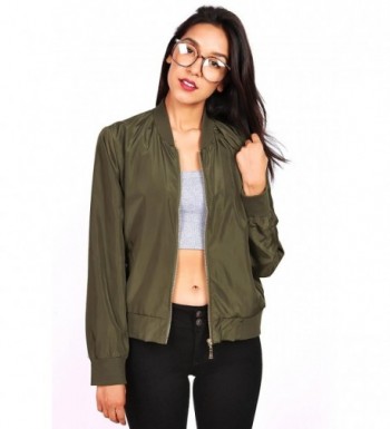 Active Womens Casual Bomber Hardware