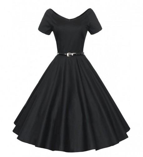 iLover V Neck Vintage Rockabilly Evening