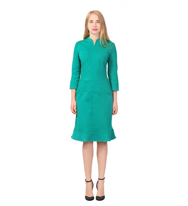 Marycrafts Womens Business Dresses Emerald