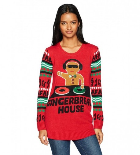 Derek Heart Christmas Gingerbread Sweater