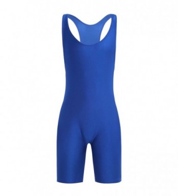 FEESHOW Wrestling Singlet Bodysuit Underwear