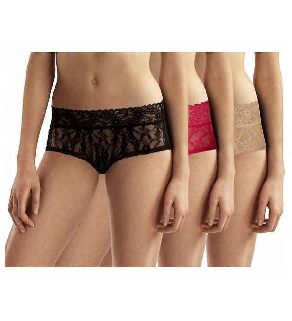 DKNY Intimates Womens X Large Black Fuchsia Nude