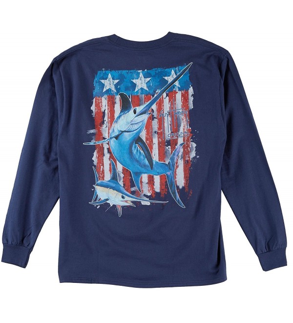 Guy Harvey Swordfish Sleeve Shirt