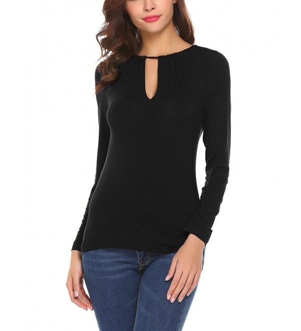 SoTeer Keyhole Backless Sleeves Undershirts