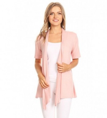 Private Label Sleeves Cardigan DUSTYPINK