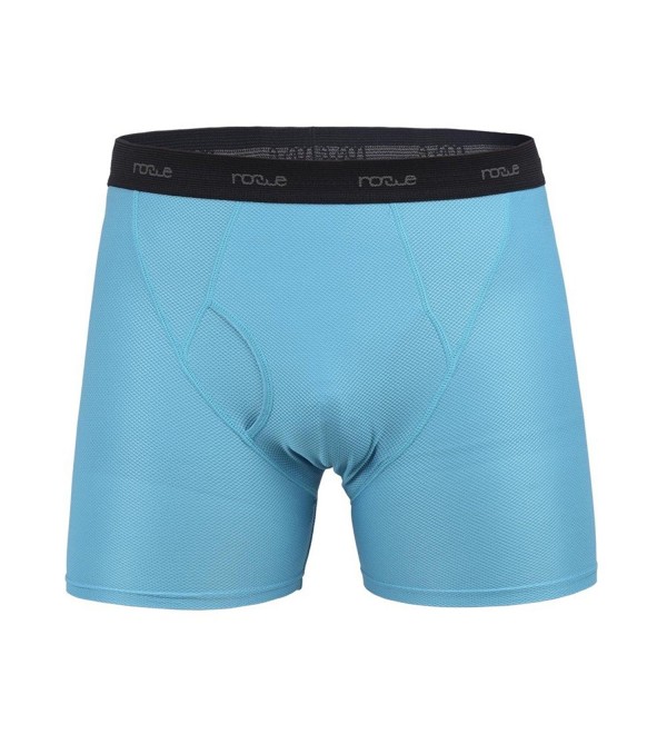 Men's Quick Dry Breathable Underwear Boxer - Sky Blue - CN12O3IMC0P