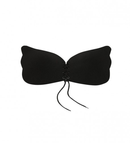 SFEATRU Strapless Backless Invisible Drawstring