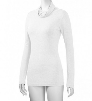 Womens Lightweight Long Sleeve Turtleneck Top Pullover(3 styles- S-3X ...