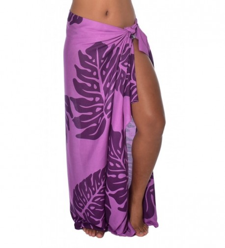 Movements Monstera Swimsuit Coverup Purple70