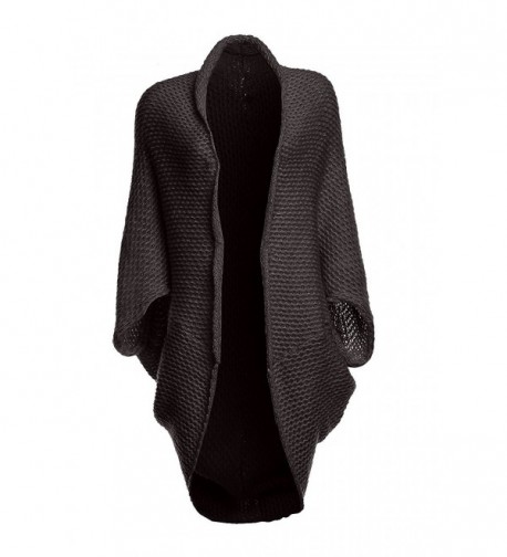 Glamour Empire Cardigan Sleeves Graphite