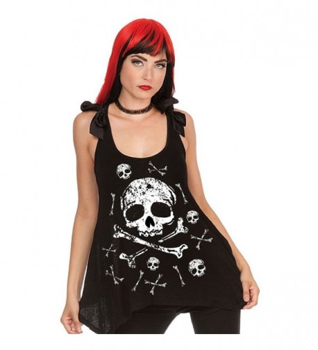 Rockabilly Death Skull Bones Sheer