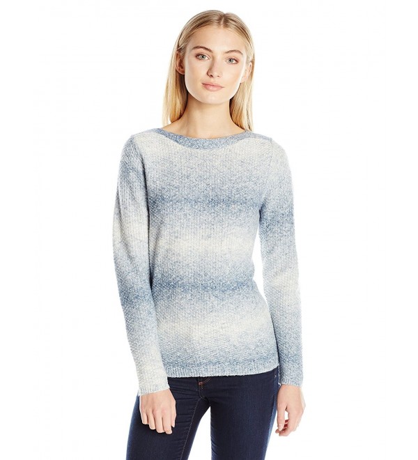 Leo Nicole Textured Pullover Sweater