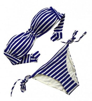 Jonathan Swim Striped Separated Swimsuit