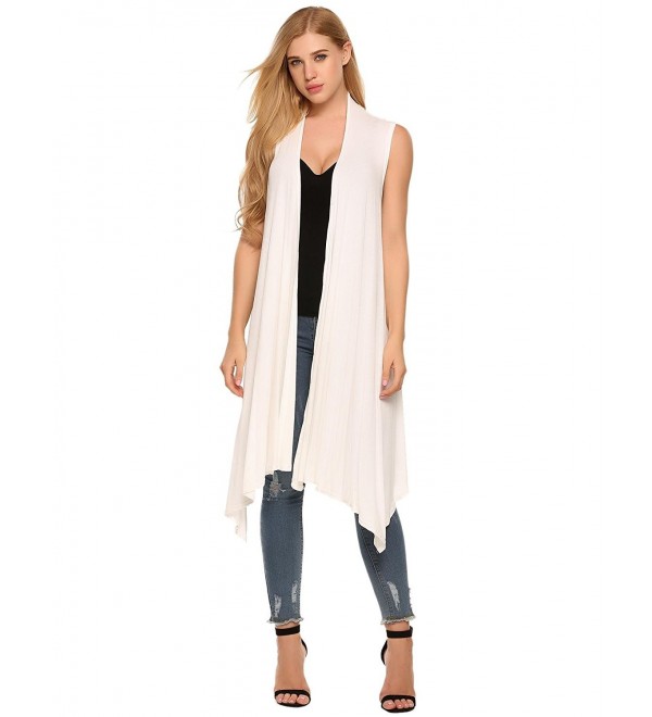 Bifast Sleeveless Cardigan Pullover Sweater