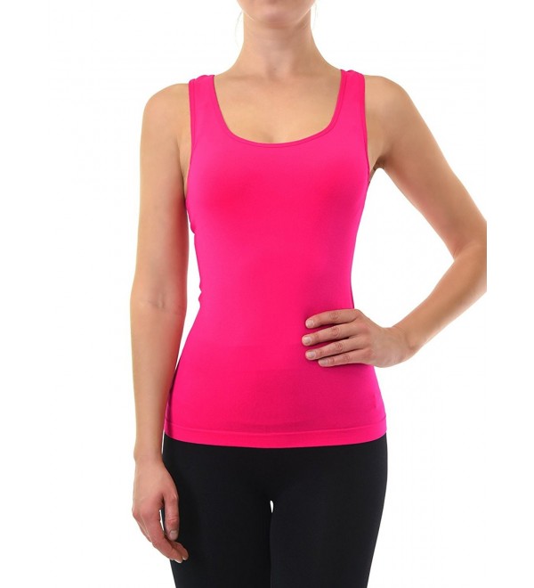 Sofra Teejoy Womens Seamless Racerback