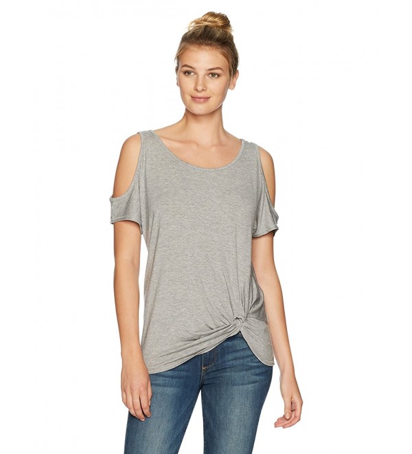 Democracy Womens Shoulder Twist Heather