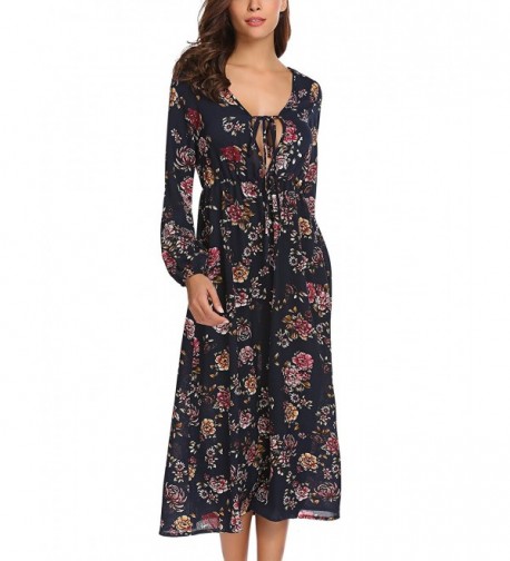 Elesol Womens Vintage Flower Empire