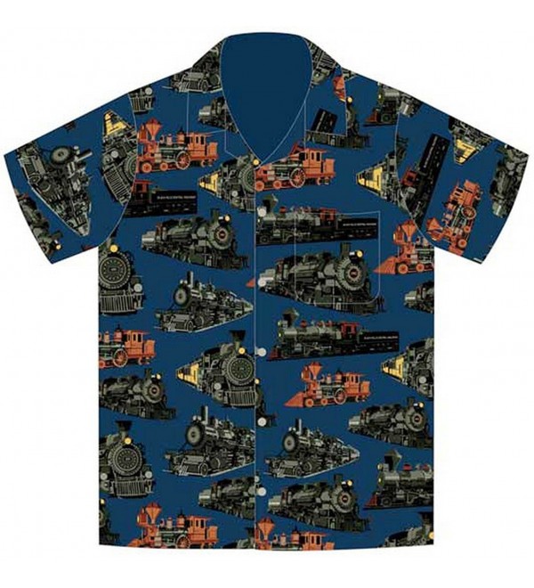 Steam Train Camp Shirt 3X