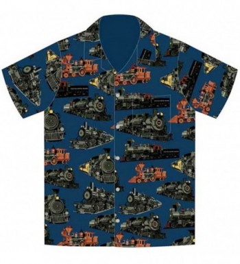 Steam Train Camp Shirt 3X