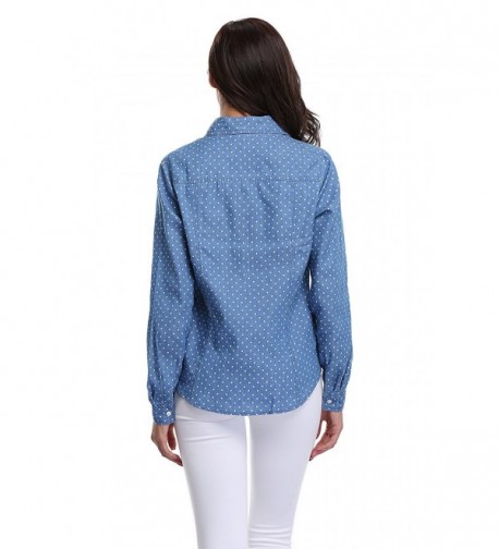 Fashion Women's Button-Down Shirts On Sale