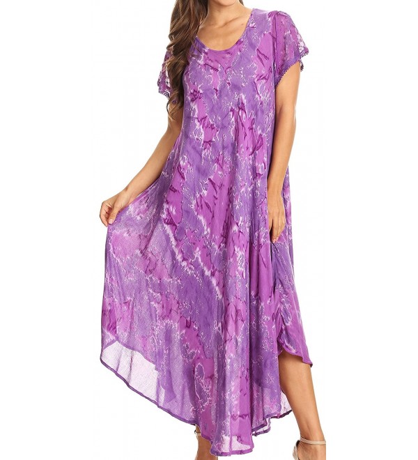 Sakkas 16800 Sleeve Embroidered Caftan