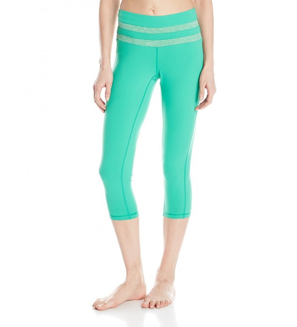 Women's Florence Capri Pant - Cool Green - C811M5PQ4HN