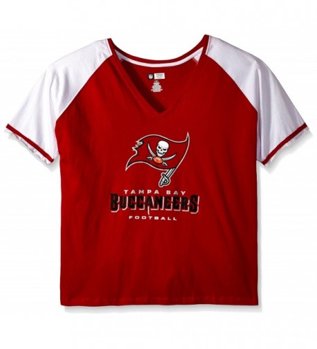 Tampa Buccaneers Womens Plus Raglan