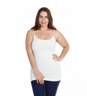 Nikibiki Plus Seamless Camisole White