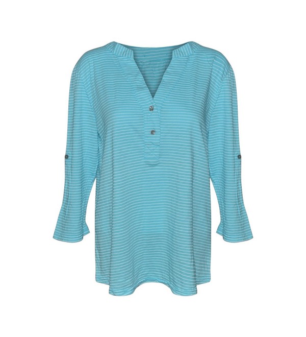 Fresh Produce Womens Buttonside Henley