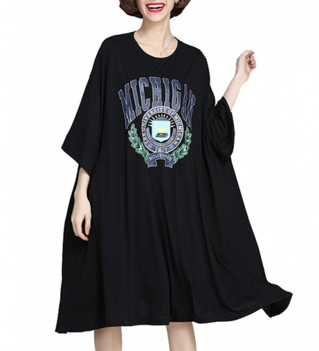 ELLAZHU Oversized Bat wings GA273 Black