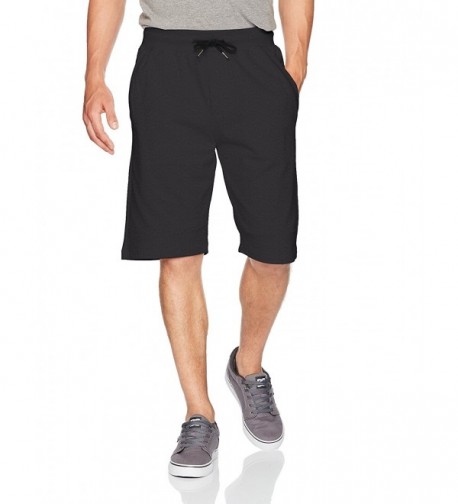 Southpole Fleece Jogger Shorts Black