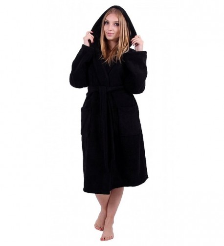 Turkuoise Womens Turkish Cotton Bathrobe