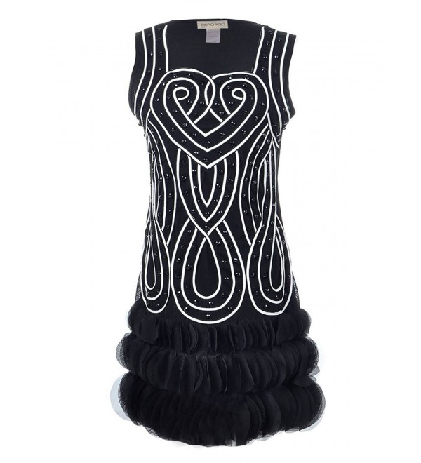 Anna Kaci Womens Beaded Flapper Inspired