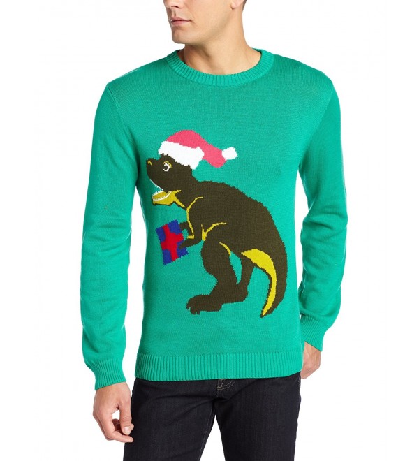 Alex Stevens Mens Santasaurus X Large