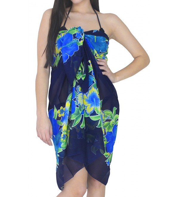 Sarong Bathing Suit Pareo Wrap Bikini Cover ups Womens Chiffon Swimsuit ...