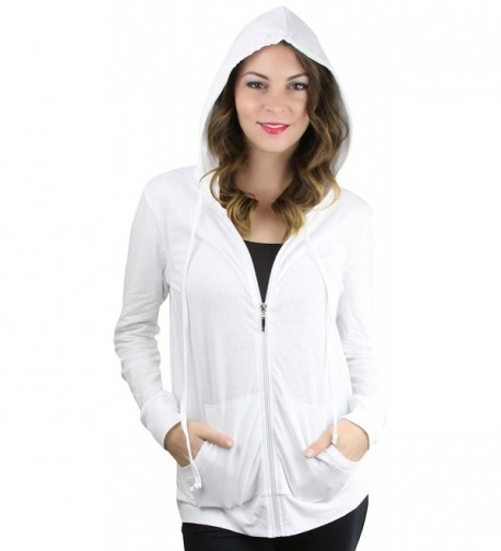 ToBeInStyle Womens Thin Fabric Hoodie