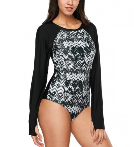 ALove Womens Swimwear Protection Rashguard