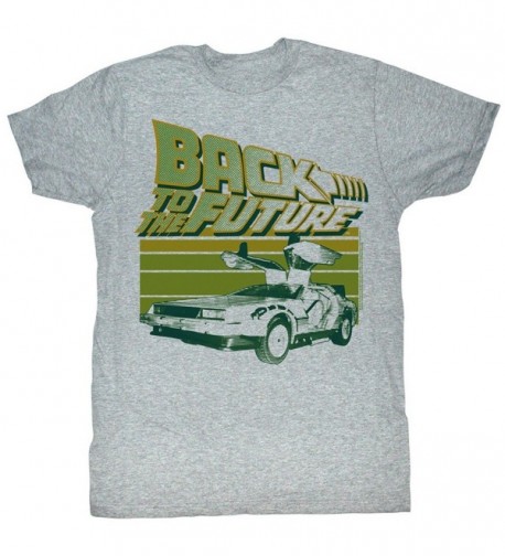 Back Future Flight T Shirt Heather