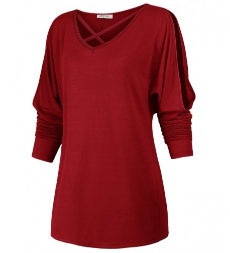 Burgundy SeSe Code Lightweight Oversized