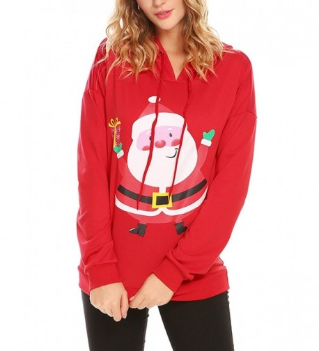 Mofavor Lightweight Christmas Pullover Sweatshirt